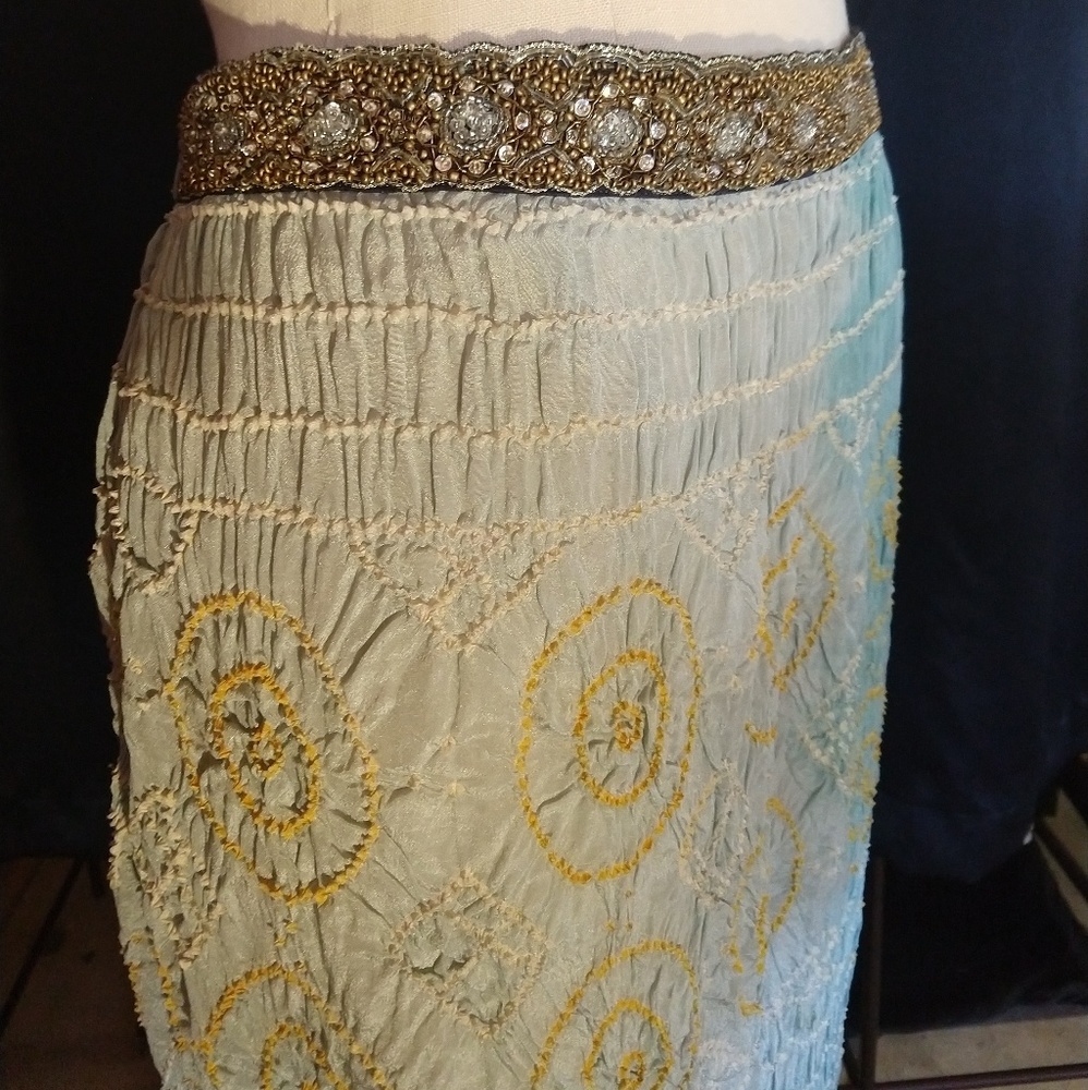 Gorgeous beaded maxi skirt